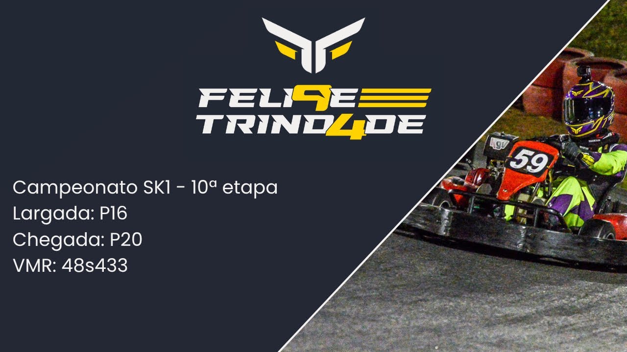 KGV | Traçado 116 | SK1 - 10ª etapa - Categoria K2 | 90kg | 01/11/25