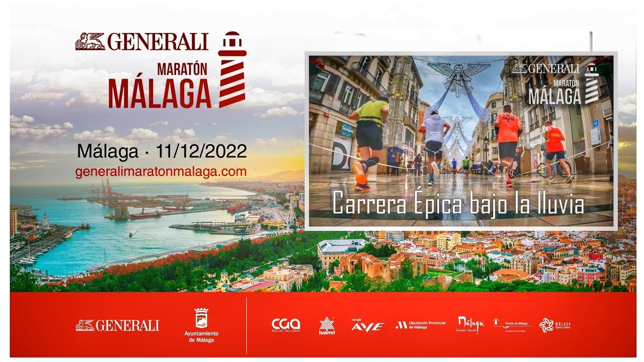 Generali Maratón de Málaga | 21K & 42K | 2022 Carrera Épica #gopro10 #malaga #maraton