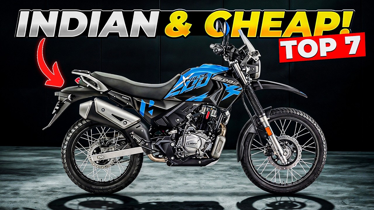 Top 7 Motorcycles From India That Are SHOCKINGLY GOOD!