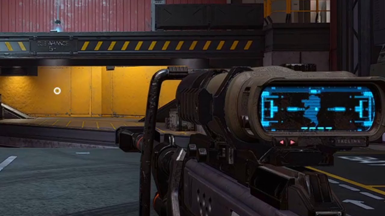Sniper Rifle Scope finds Active Camo Spartans in Halo Infinite