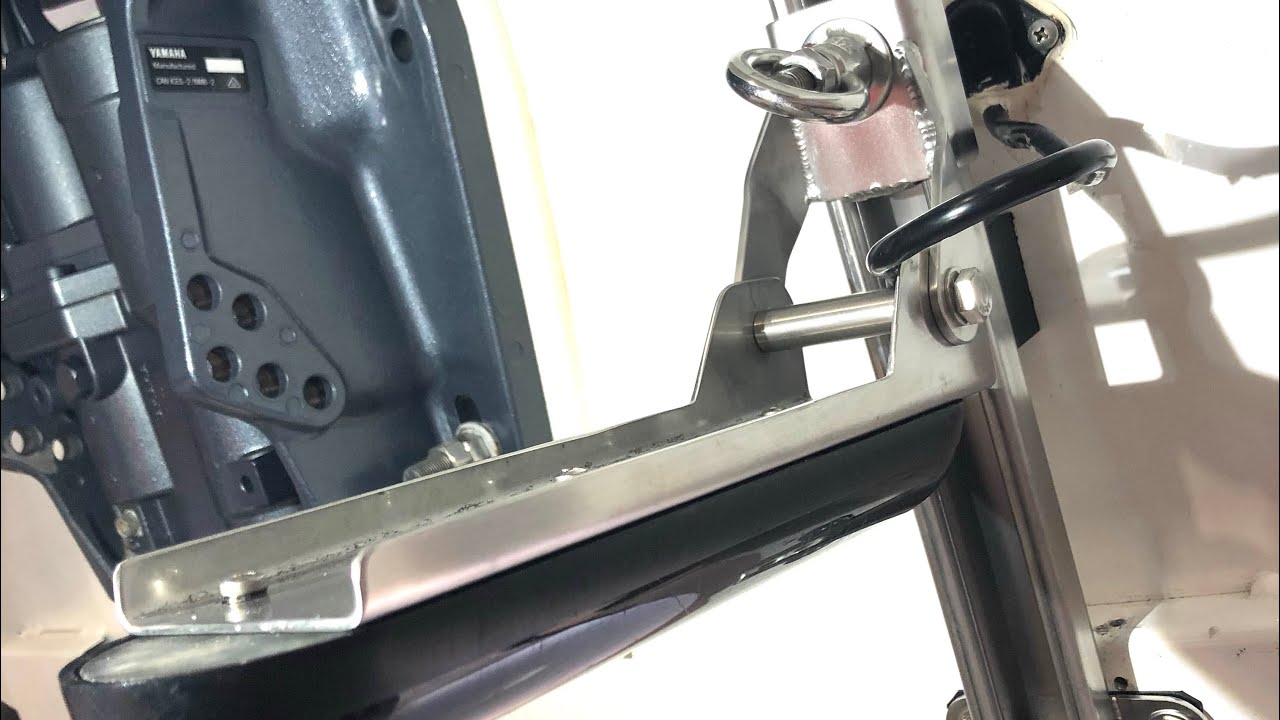 Transducer sliding mount ( h /duty) to suit Lowrance - part 2 -install and operation