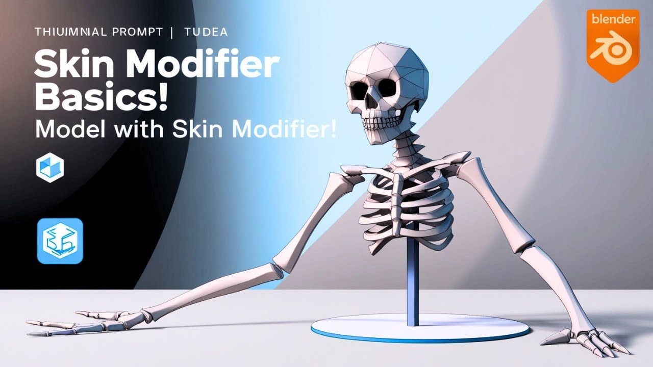 Skin Modifier Blender Tutorial