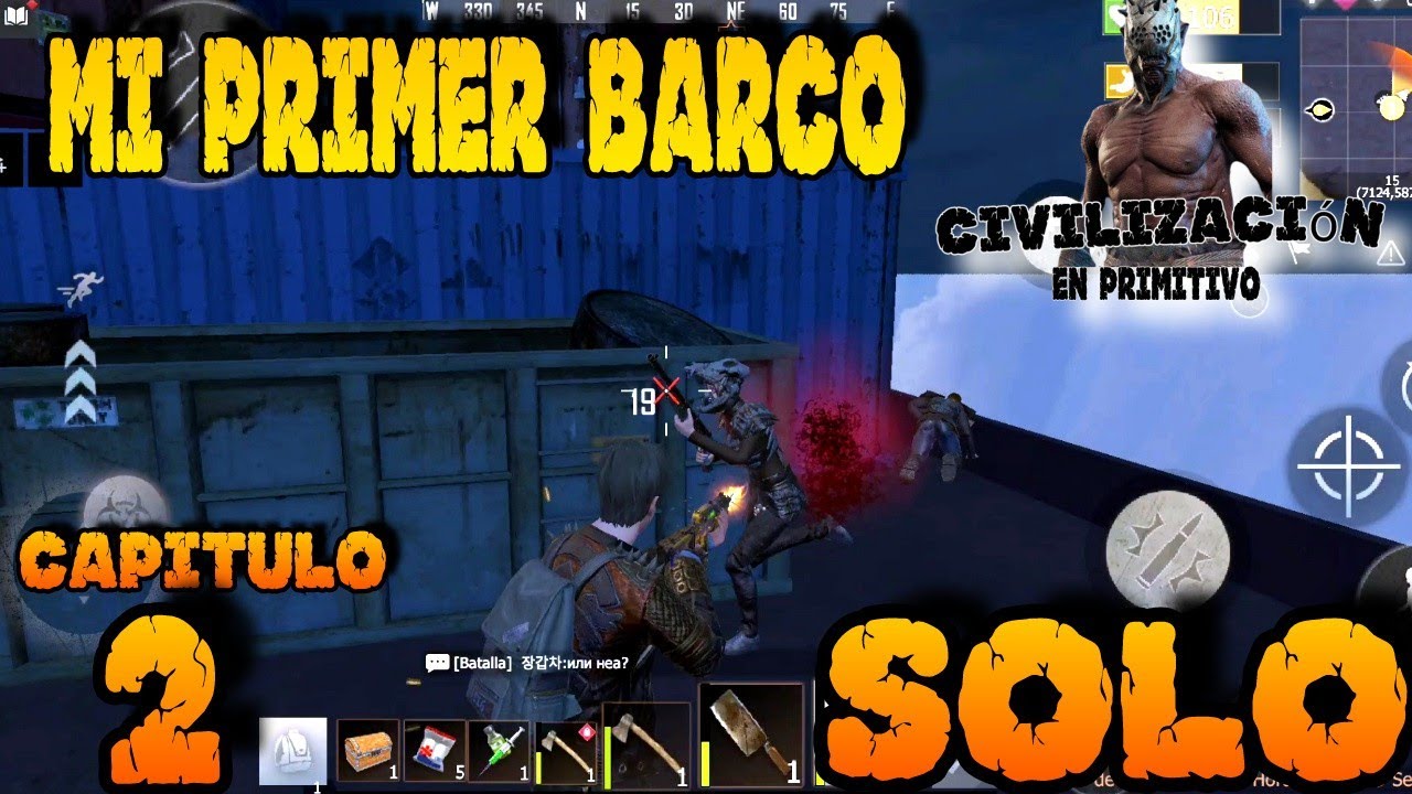 Last island of survival capitulo 2 Serie primitivo Mi primer barco en el server