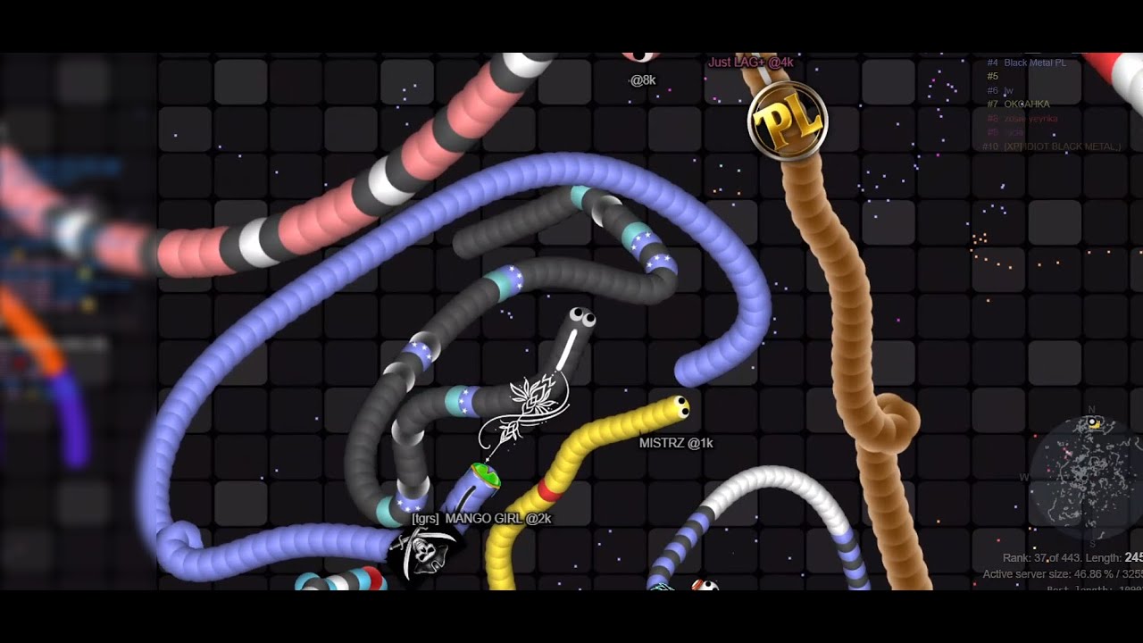 the wind was too strong | slither.io