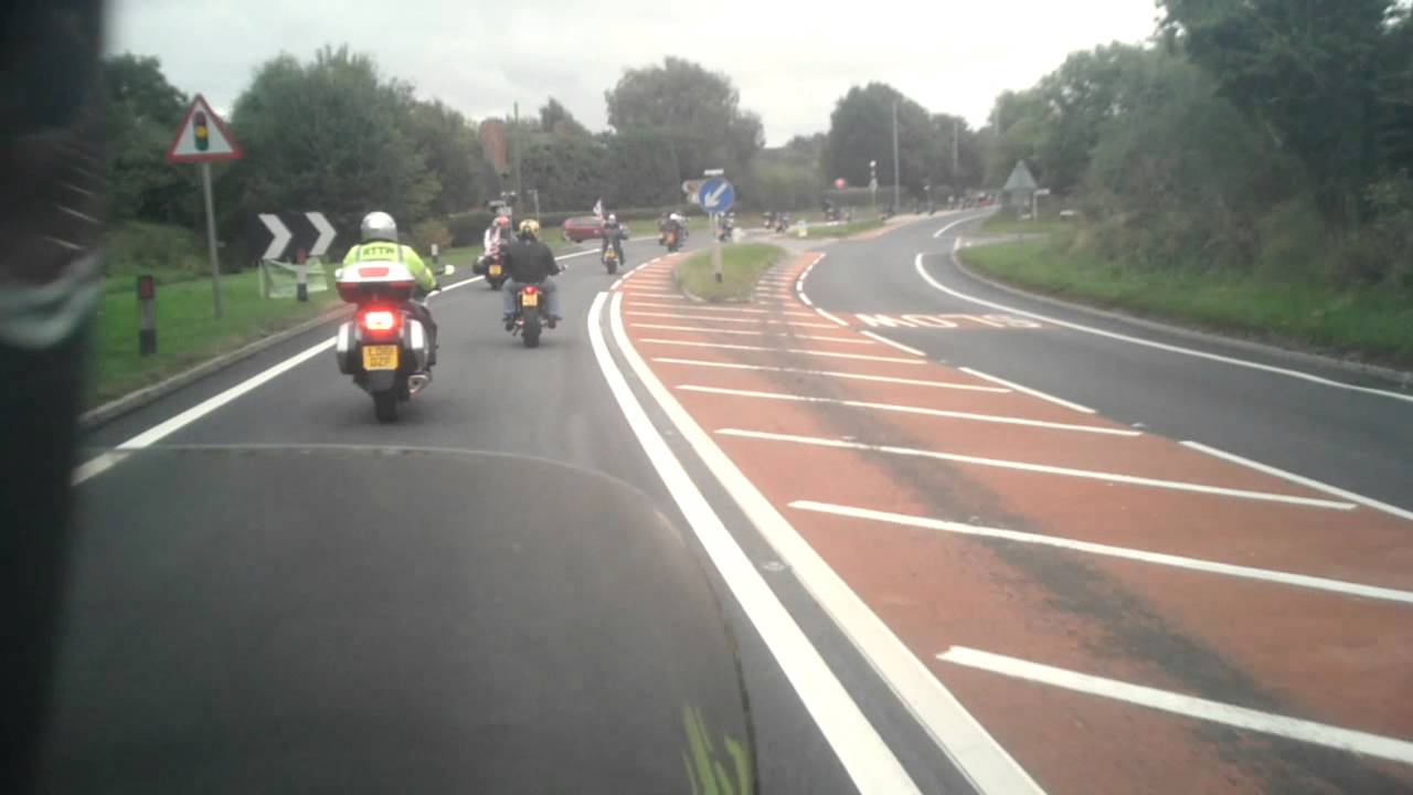 The ride to the wall 2013 from Wolseley Bridge Garden Centre