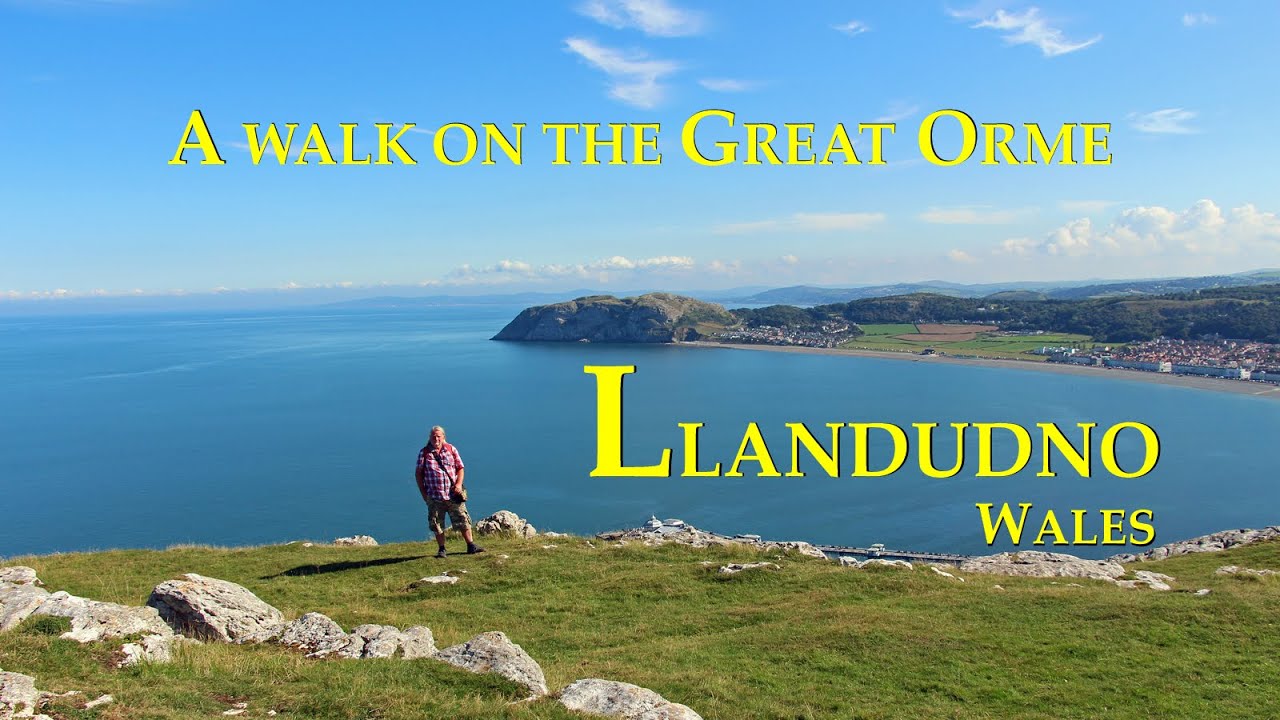 4k A Walk To The Great Orme, Llandudno, Wales - UK 🇬🇧