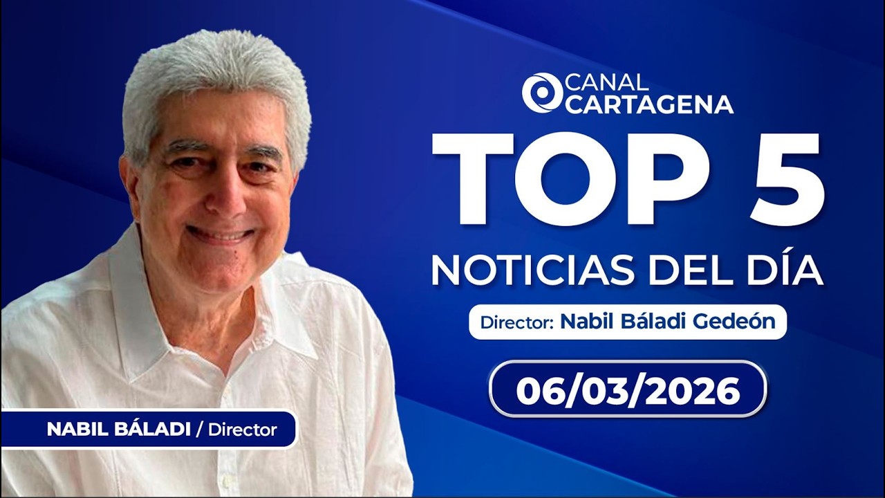 LAS 5 NOTICIAS MÁS IMPORTANTES DEL DÍA: VIERNES 6 DE MARZO 2026