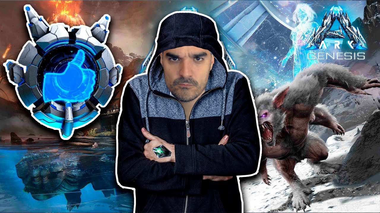 SIMULACIÓN NEGADA en ARK GENESIS PARTE 1!!! y Ramiro se muere xd