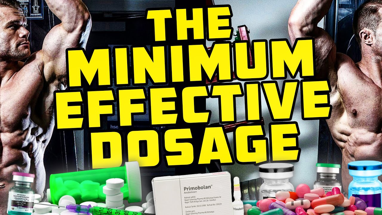 The Minimum Effective Dose And Stacking For Bodybuilding Or Sports Performance