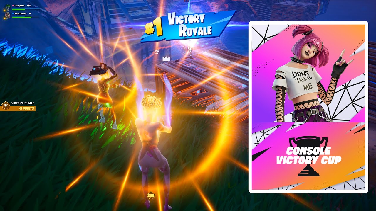 How I Won FIVE Games In The Console Duo Victory Cash Cup This Season +$1000 + Best Settings (4K PS5)