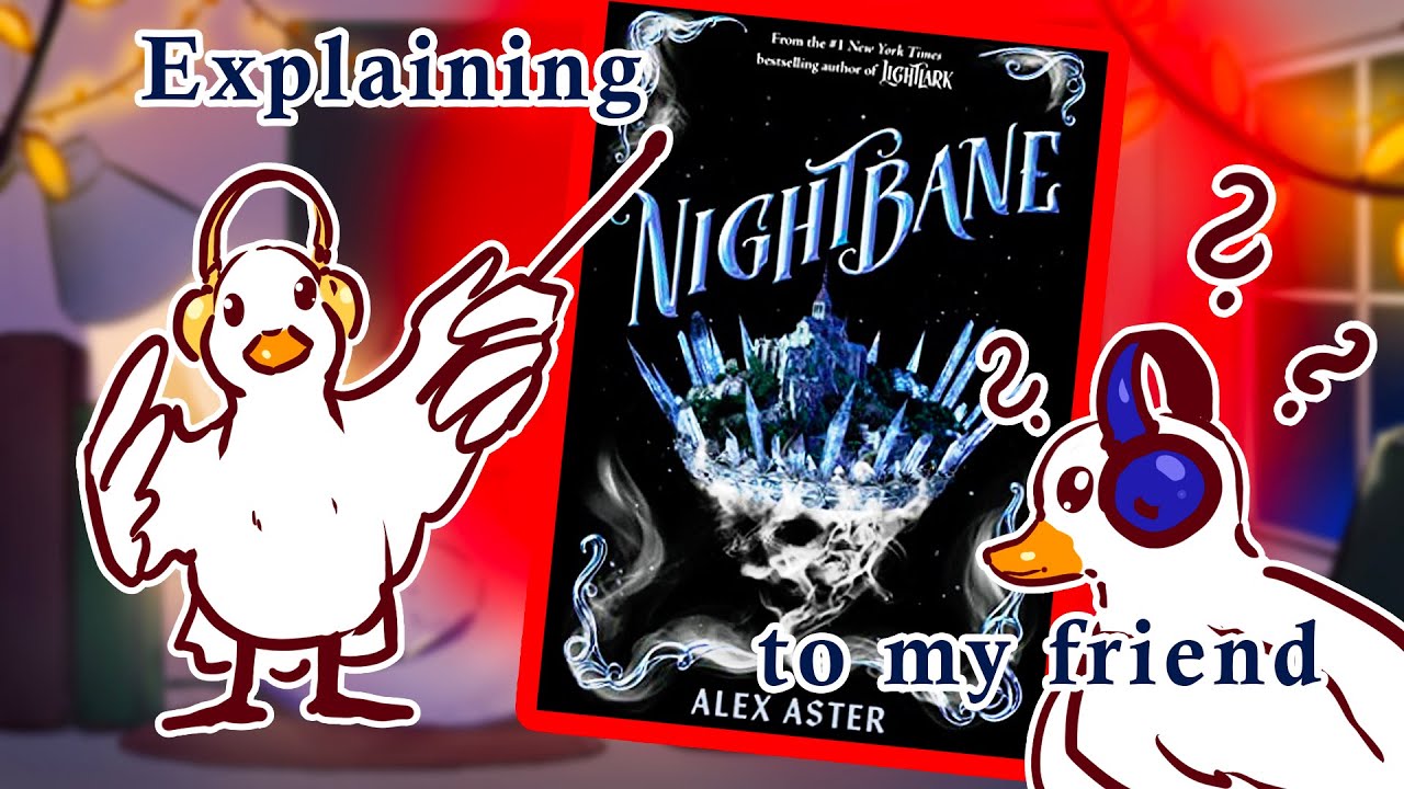 Explaining Nightbane (Lightlark 2) to my Clueless Friend (while we lose our minds) | LDBC Ep. 7
