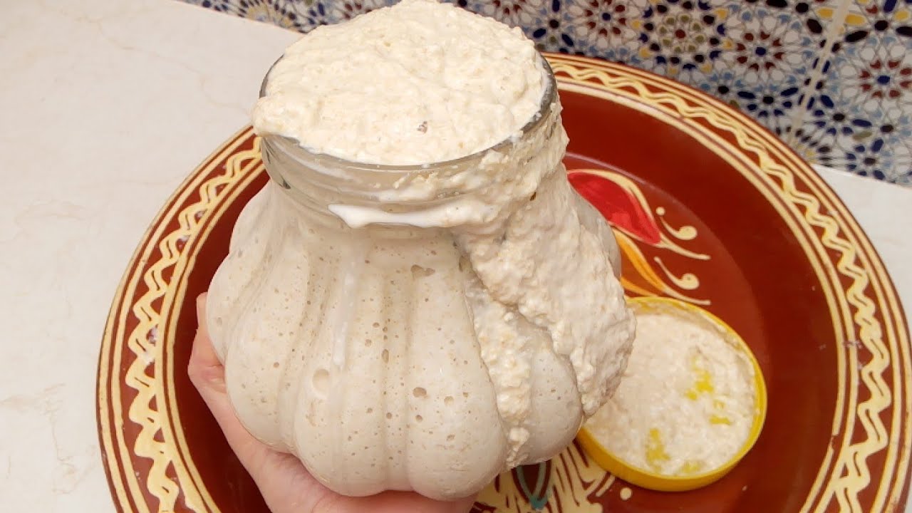 خميرة ناجحة من اول تجربة+ شرح مفصل لطريقة تحظير الخميرة البلدية بكل مراحلها +ناجحة وبدون حموضة