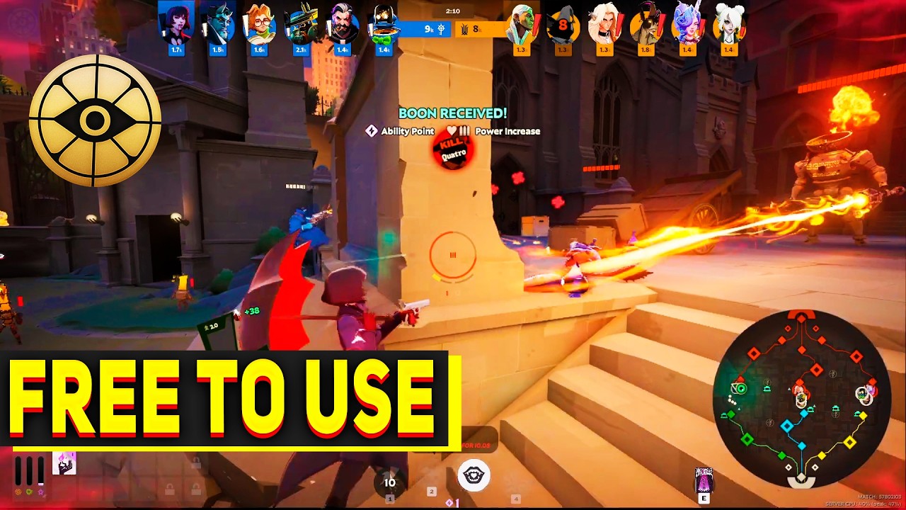 Deadlock - No copyright gameplay | Free to use gameplay