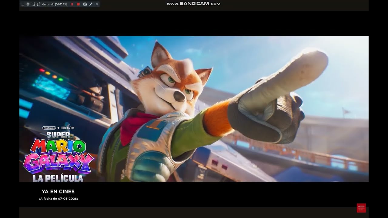 Super Mario Galaxy: La Pel&iacute;cula - Presentando a Fox McCloud de Star Fox (Subtitulado)