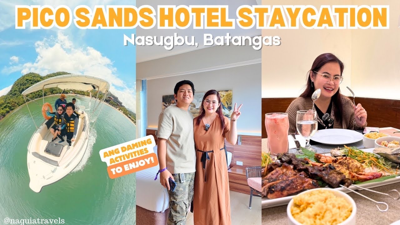 We stayed at Pico Sands Hotel in Pico De Loro and it was the best staycation ever!