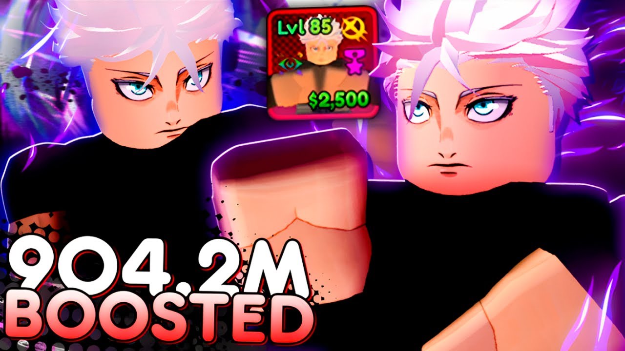 GOJO BOOSTED ESTÁ HUMILHANDO ATÉ OS GODLYS no ANIME LAST STAND! NUKE, SLOW, DMG e  STUN...