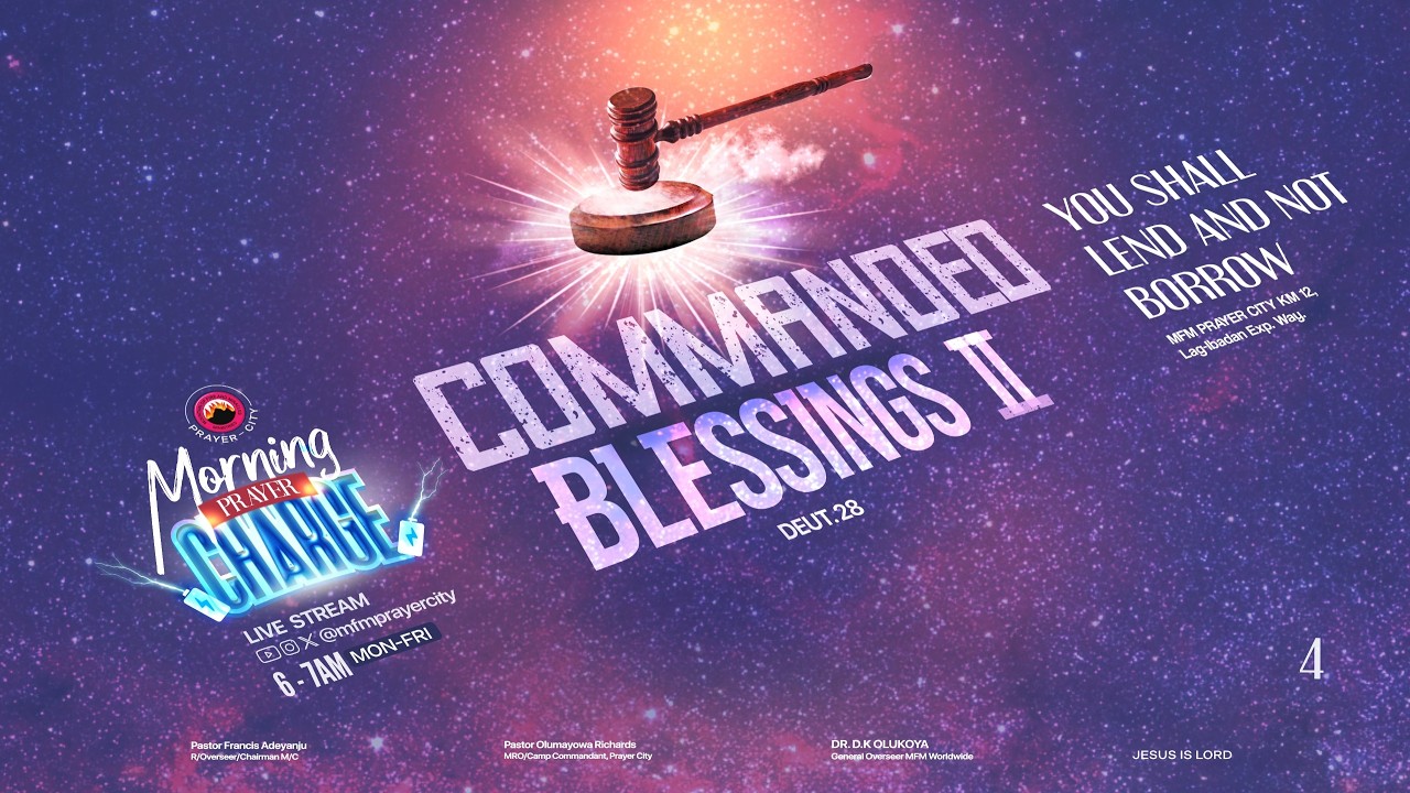 MORNING PRAYER CHARGE ||  || 26-02-2026 || PRAYER CITY