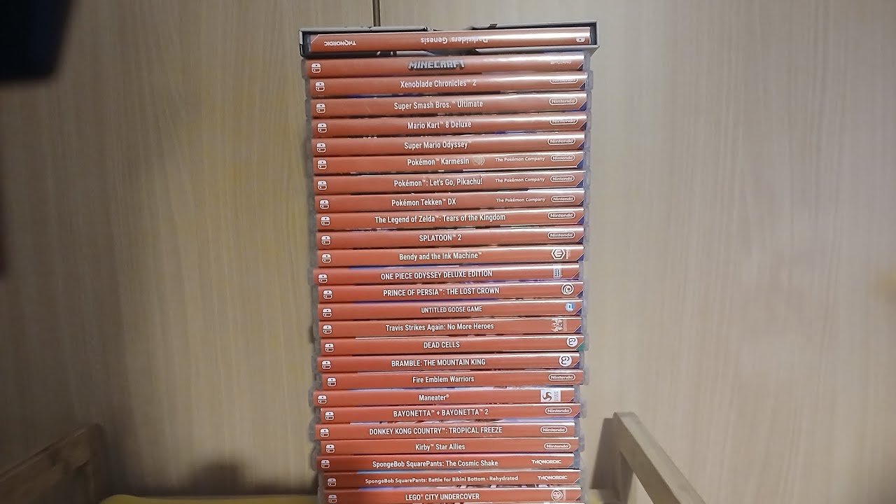 Alle Nintendo Switch Spiele aus meiner Sammlung!