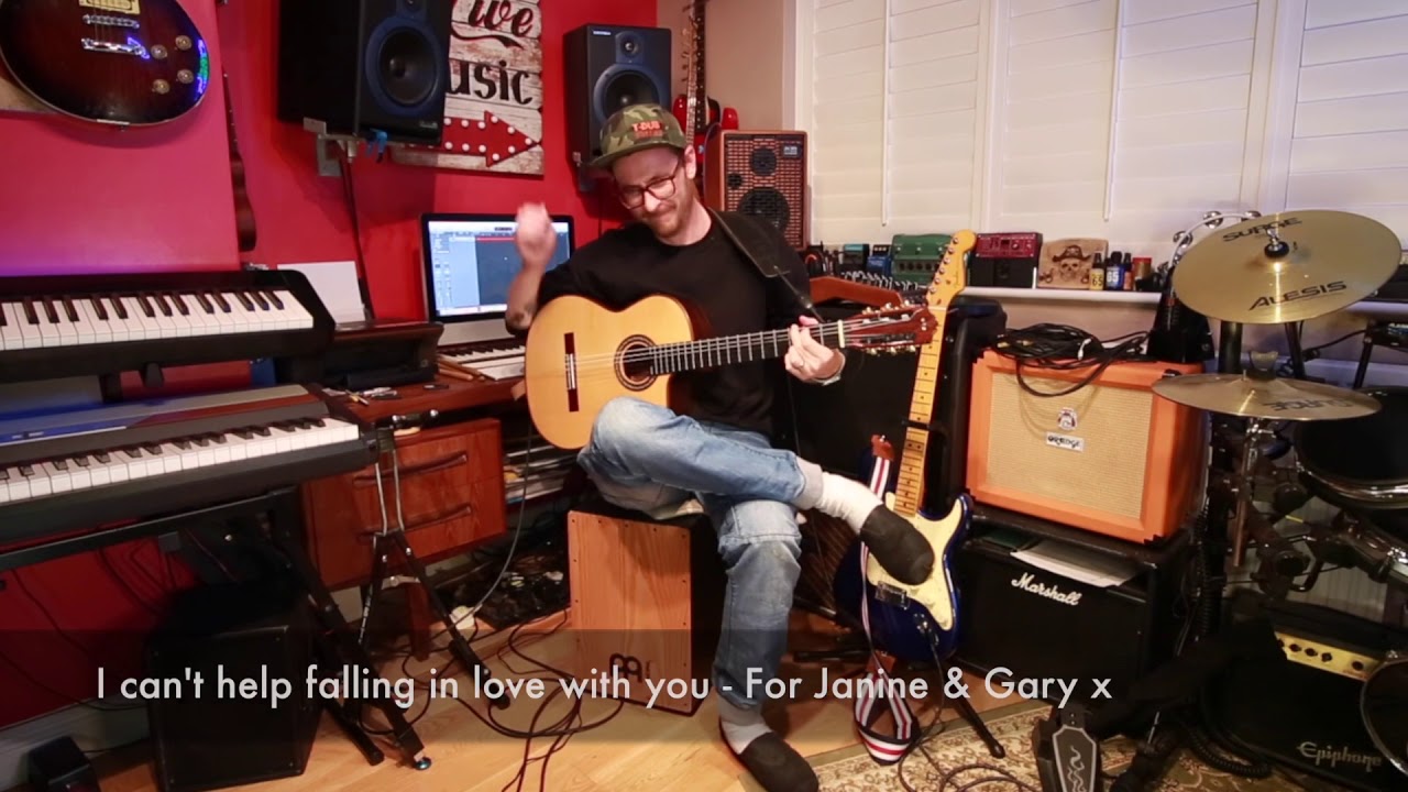 I can’t help falling in love with you - acoustic single take cover - Duncan Howlett Guitarist