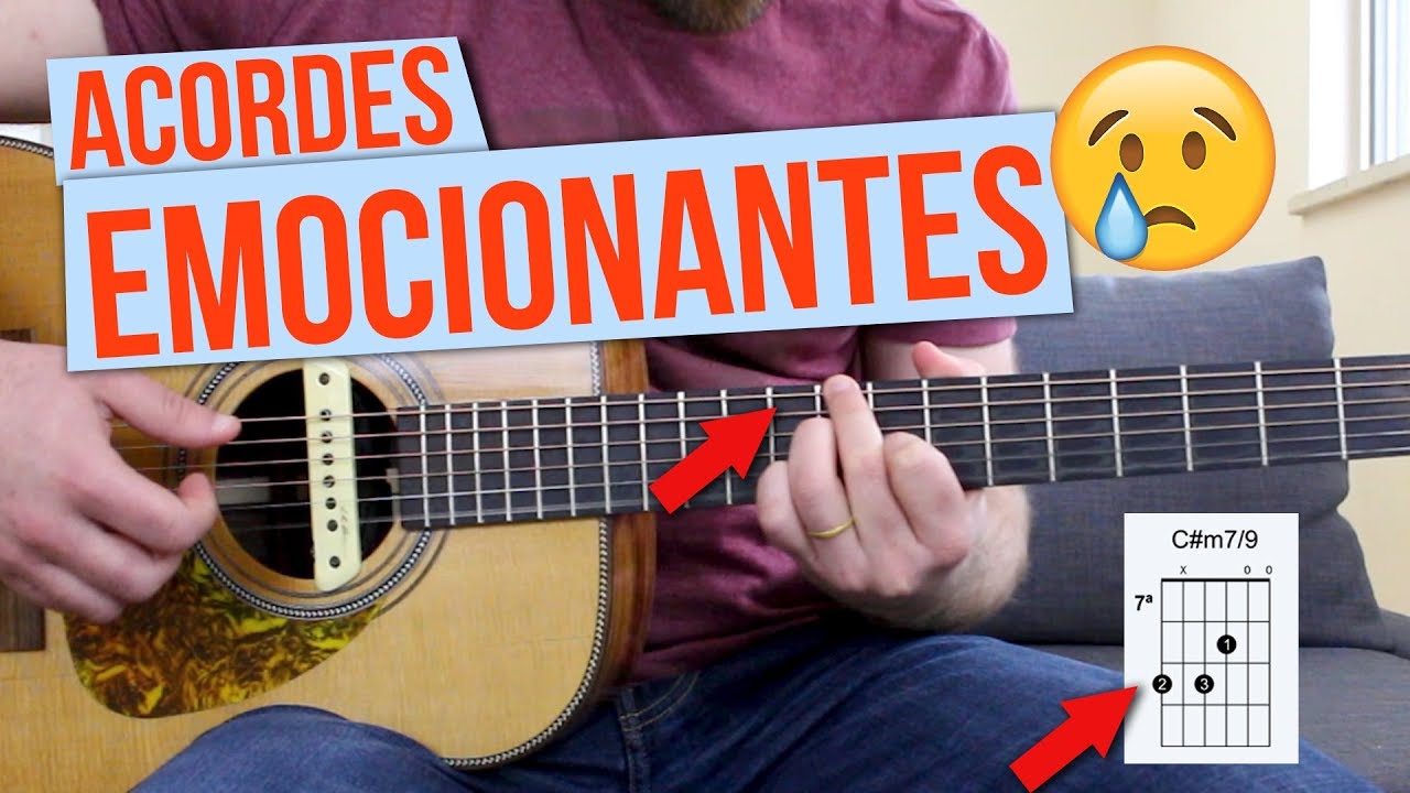 5 sequencias de acordes EMOCIONANTES no violão