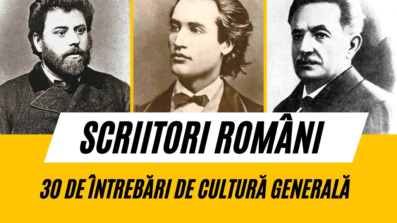 Poți Răspunde Corect la Aceste 30 de Întrebări de Cultură Generală din Literatura Română?