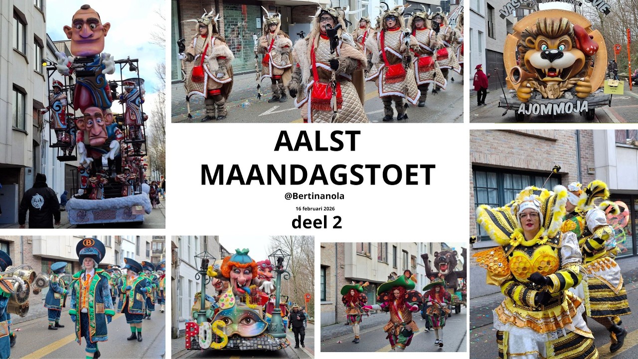 Maandagstoet I Aalst carnaval 2026 I deel 2