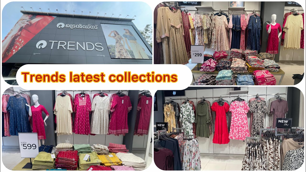 😍Reliance Trends trending latest collections കണ്ടാലോ |New arrivals| Trends outlet at Madanada,Kollam