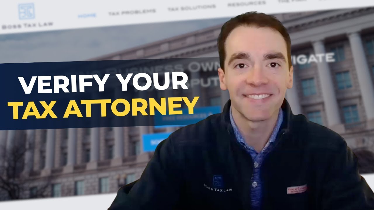 How to Verify Your Tax Attorney's Credentials (Don't Get Scammed)