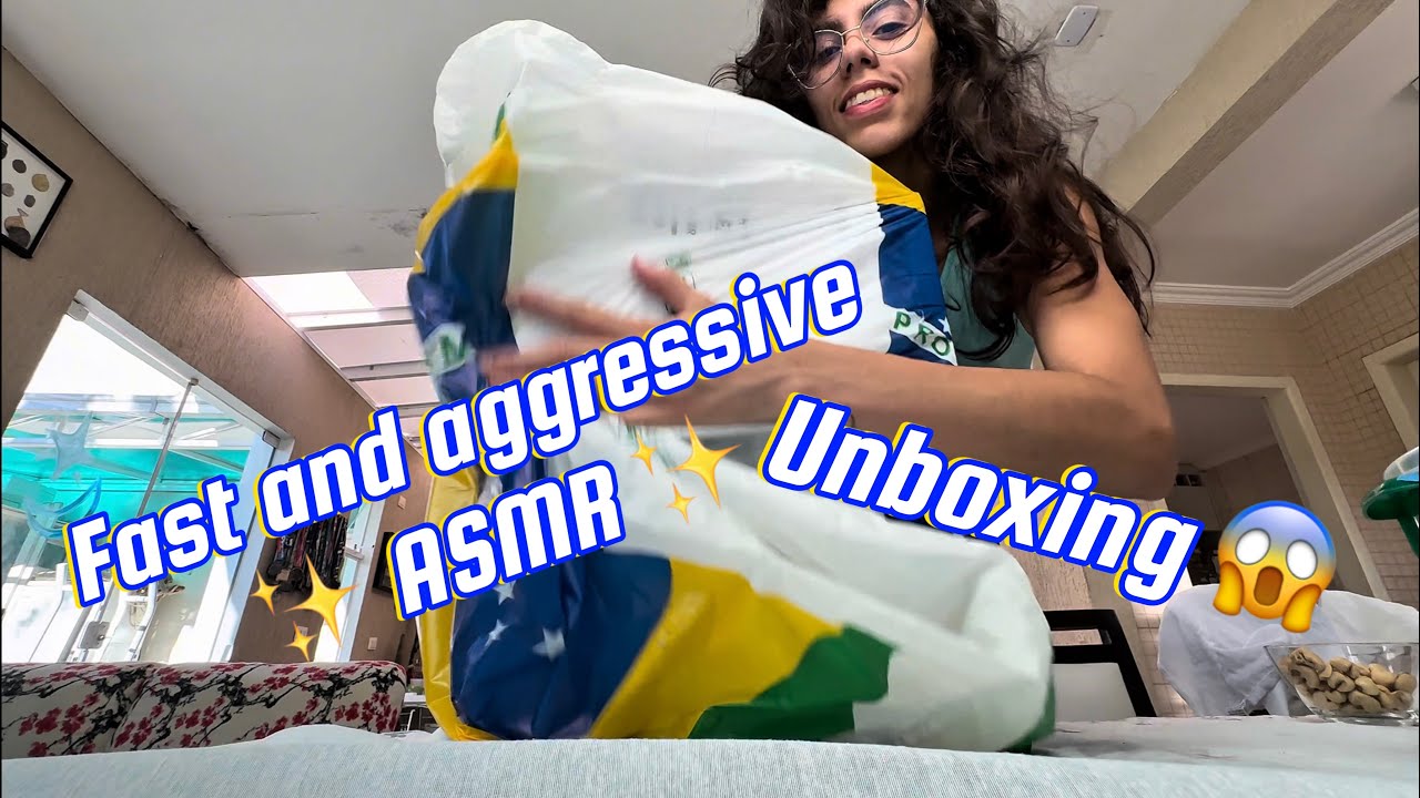 FAST AND AGGRESSIVE ✨ ASMR ✨ unboxing