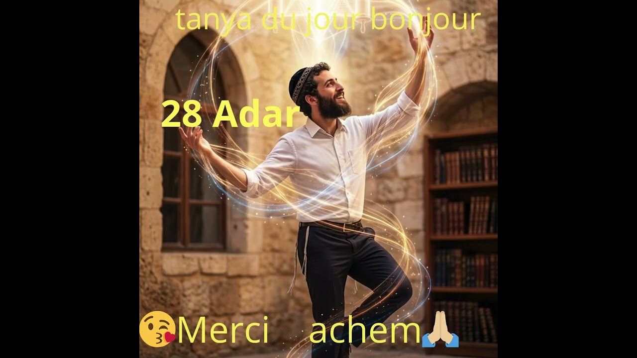 Tanya du 28 Adar 💗 merci hachem 💕🙏🏼
