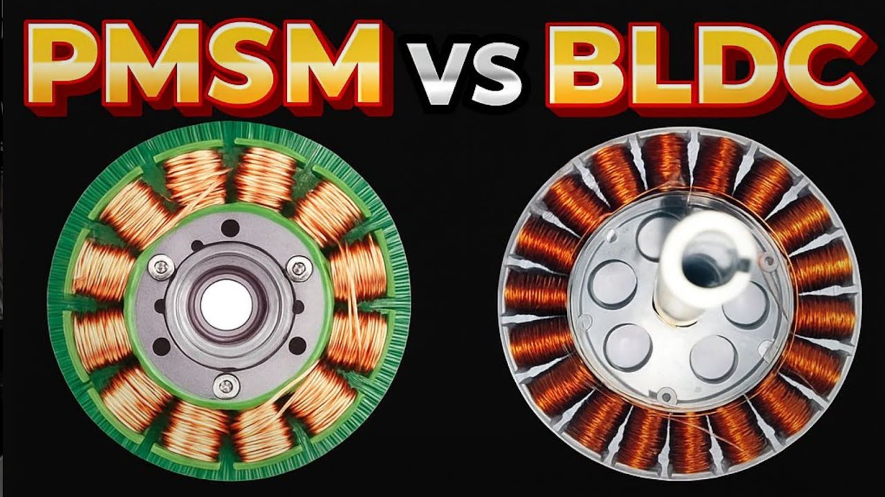 BLDC Motor VS PMSM Motor | Low Volt VS High Volt | @karachiwalay007 