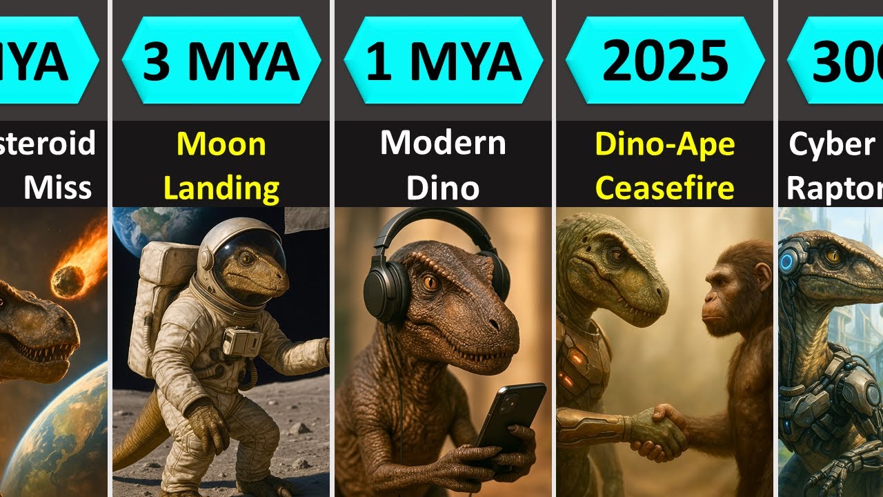 What If Dinosaurs Never Went Extinct? &ndash; Alternate Evolution Timeline