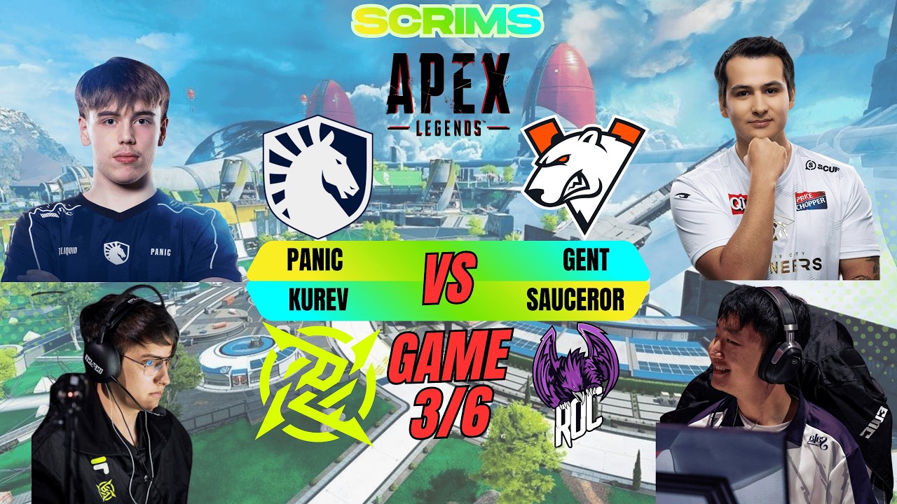 Sauceror против Kurev против Gent против Panic – выживет только ОДИН 🔥💀 | Apex Legends