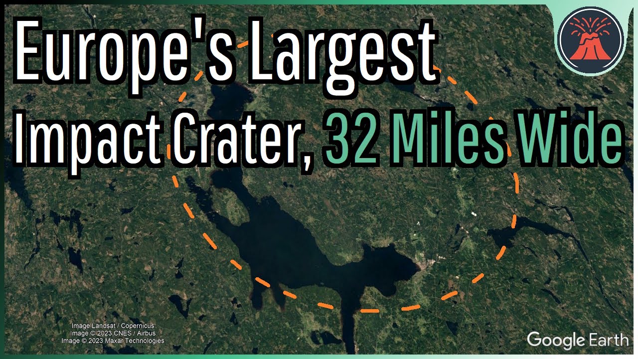 Europe's Largest Impact Crater; The Siljan Ring in Sweden
