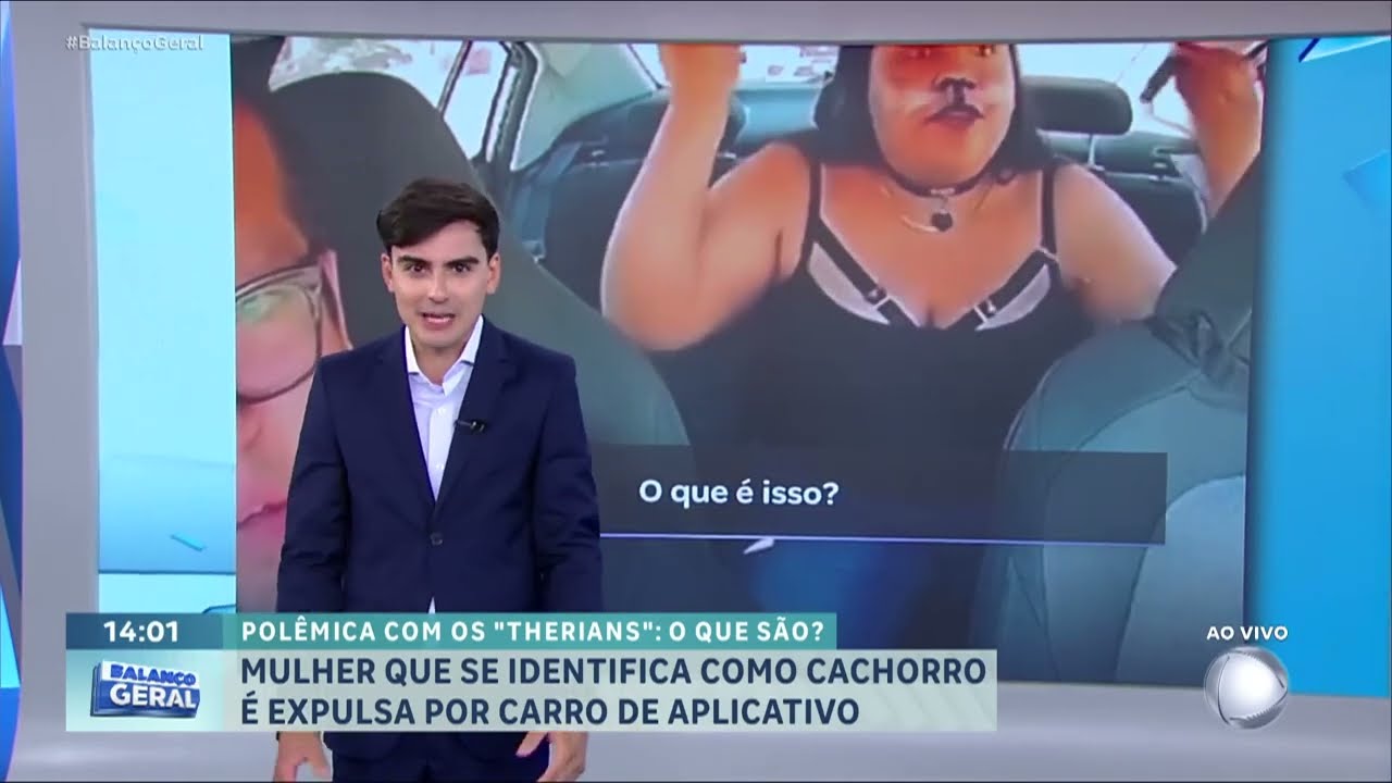 Mulher que se identifica como cachorro é expulsa de carro de aplicativo