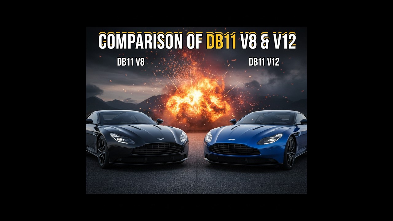 Aston Martin DB11 V8 vs DB11 V12