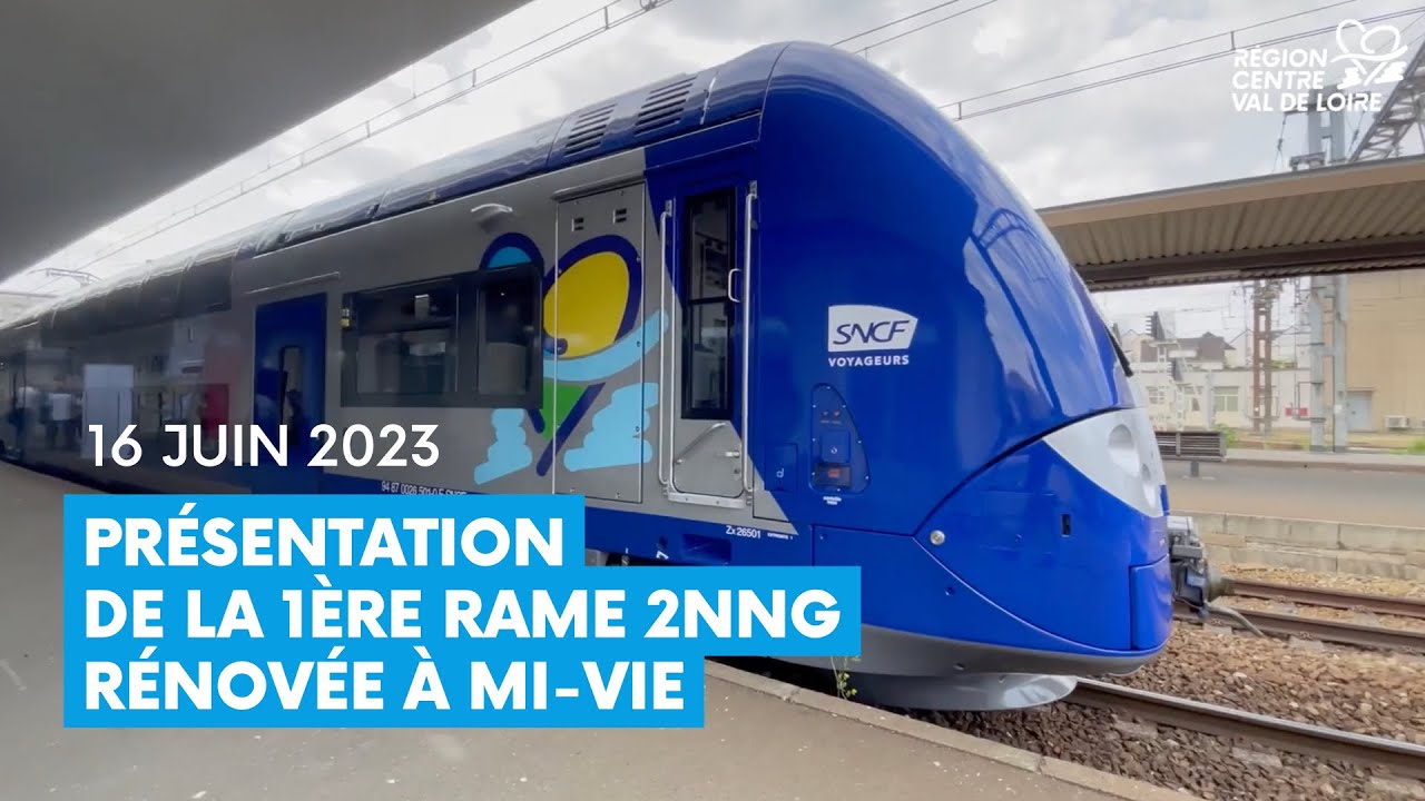 Présentation de la première rame 