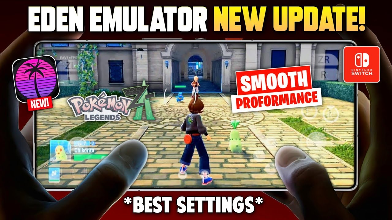 🔥 New Eden V4-Rc3 Switch Emulator! - Proformance Update | Full Setup, Best Settings & Gameplay