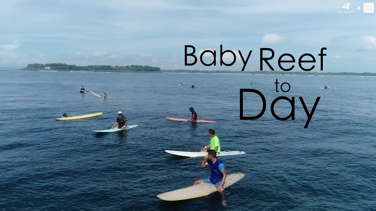 Surfing Baby Reef Beach BALI 09:00 ~ 12.00 23Mar.2022