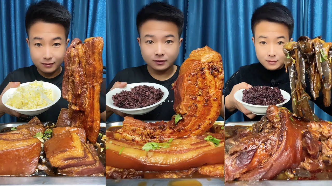 【ASMR】【MUKBANG】東坡肉 GIANT PORK BELLY | EATING SHOW | CHINESE MUKBANG | 食べ | 吃播 LOVE ASMR •JENNIE #96