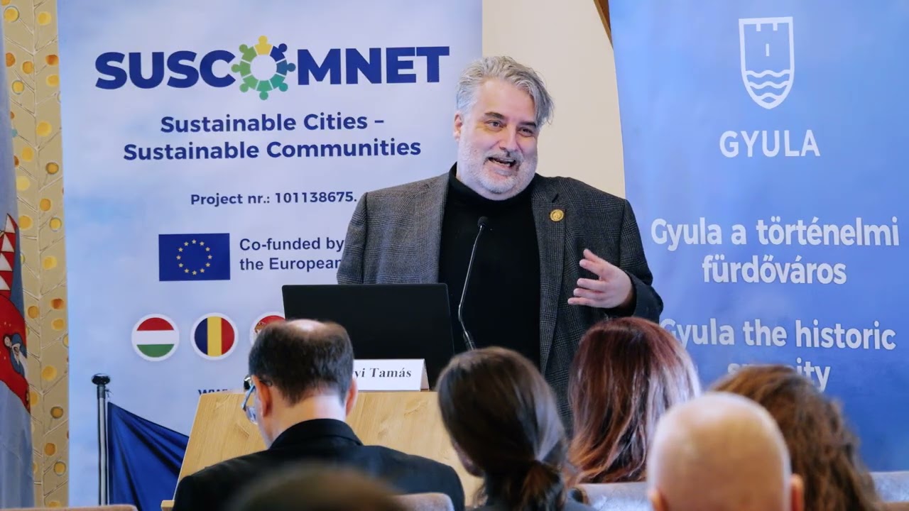 SUSCOMNET-Gyula: Dr. Szilágyi Tamás: Merre tovább lokális Green Deal-ek?
