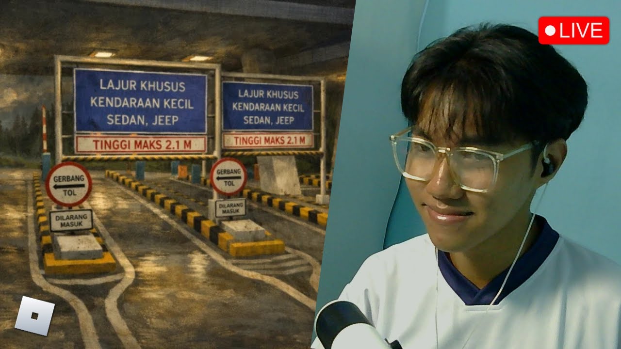 MENJAGA PINTU TOL MALAM HARI DI ROBLOX, TAPI KOK ADA YANG... - Tol Anomalies Roblox