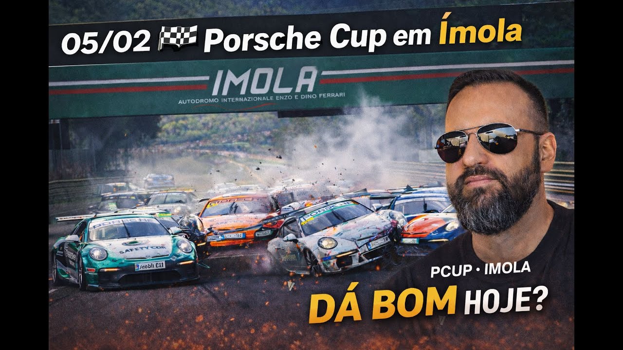 06/02 🏁 Porsche Cup + GT3 | Carteira B em Risco