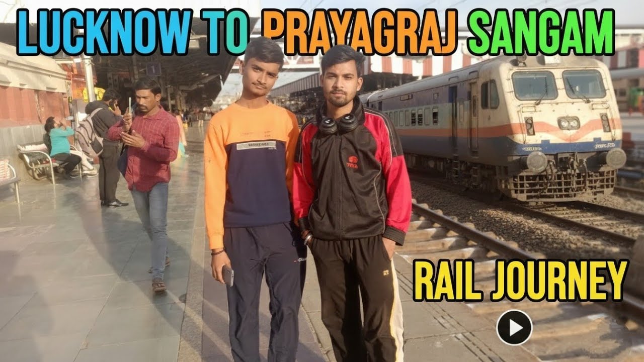 Part:- 1 ||Gye PRAYAGRAJ Sangam||Udhar pe Dost mila😊||#viral#vlog #funny #comedy #prayagraj #sangam 