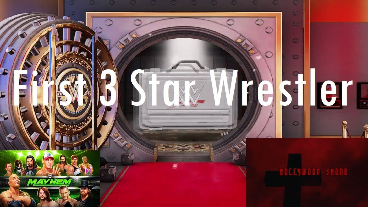 WWE Mayhem - First Three Star Case on New Account
