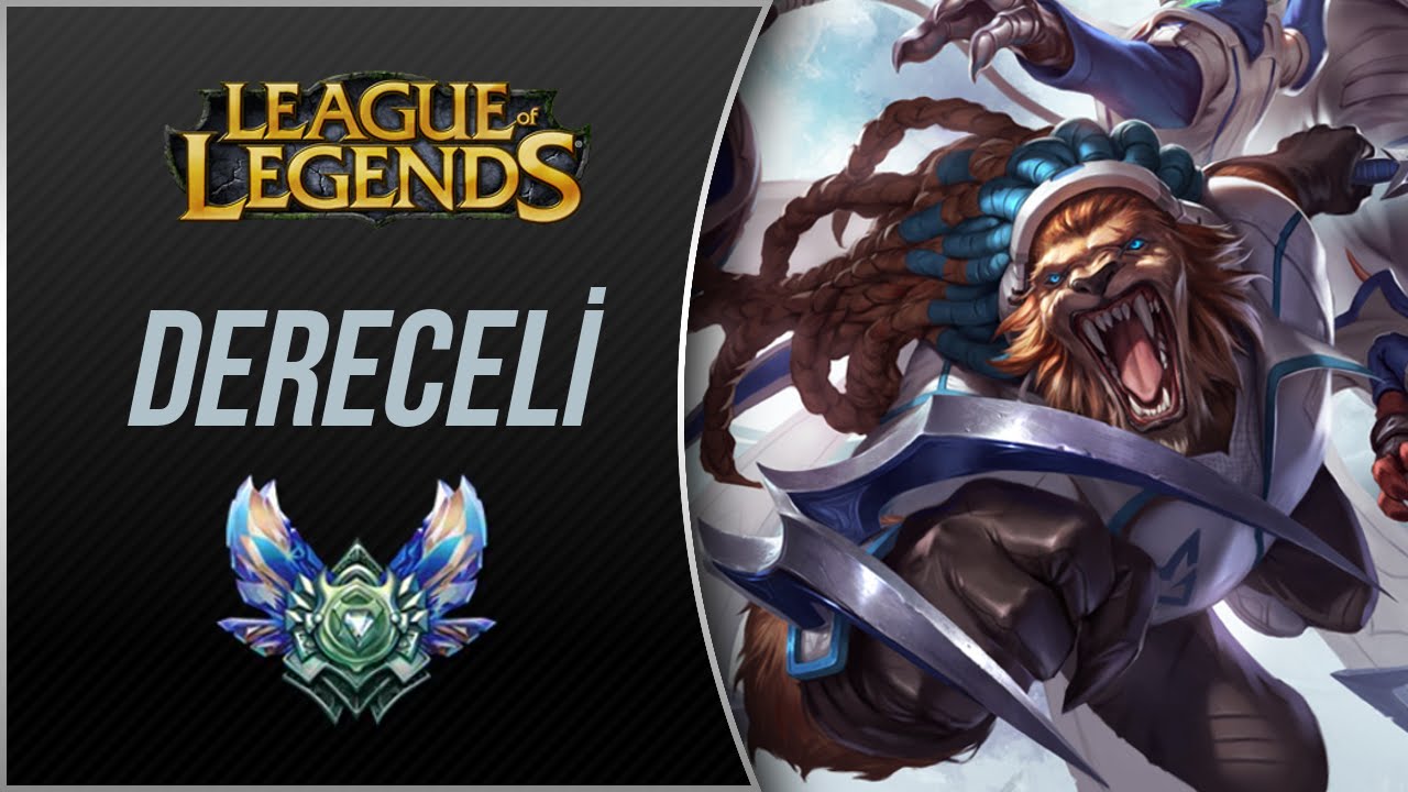 DRAKTHARR (YENİ EŞYA) İLE RENGAR | Orman | LoL | Elmasa Doğru #59