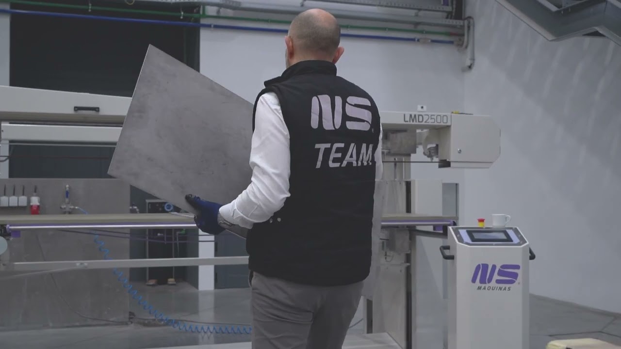 LMD2500 Automated Long Belt Finishing Machine