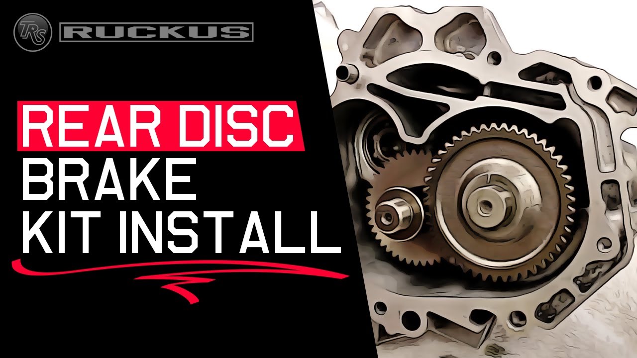 TRS REAR DISC BRAKE KIT FOR 49CC HONDA RUCKUS