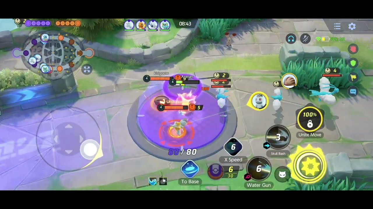 Can I win a match of Pokemon Unite with Blastoise