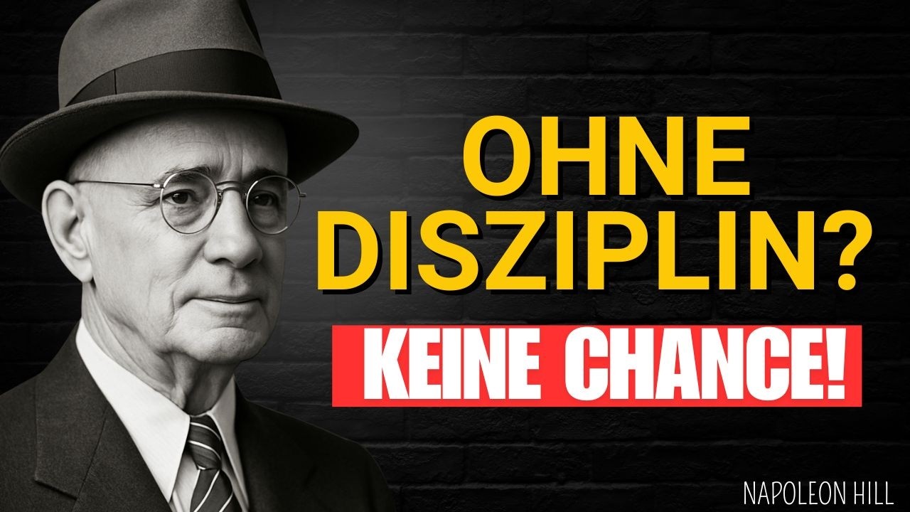 Der Schlüssel zum Erfolg: Warum Disziplin wichtiger ist als harte Arbeit | Napoleon Hill
